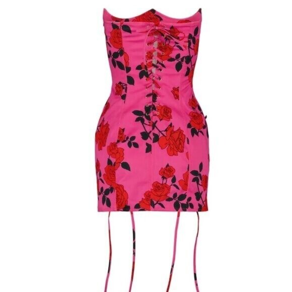 Mirae Chance Dress in Rose Size 36/2 - Picture 7 of 10